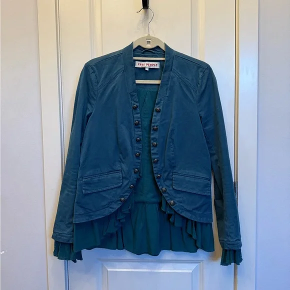 Free People Ruffles Romance Jacket - Picture 4 of 8